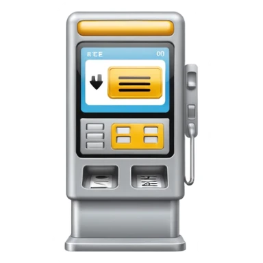 vending ticket machine sticker