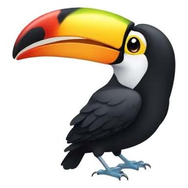 toucan baby Bird sticker