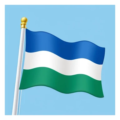 Khabarovsk Krai flag waving sticker