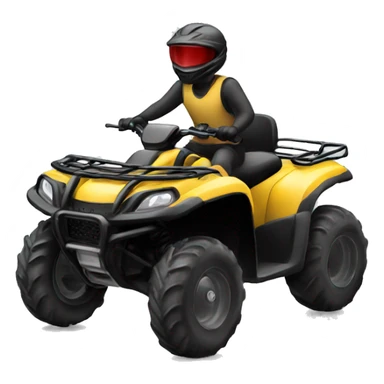 Quad bike sticker
