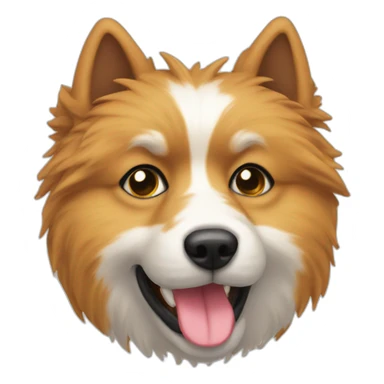 bumpkin-zwergspitz sticker