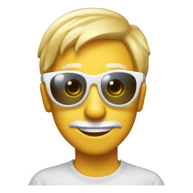 la ranegade con gli occhiali da sole che balla la dab sticker