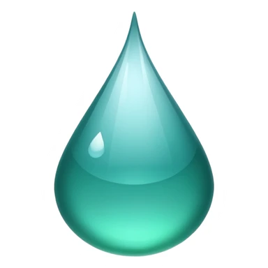 green droplet sticker
