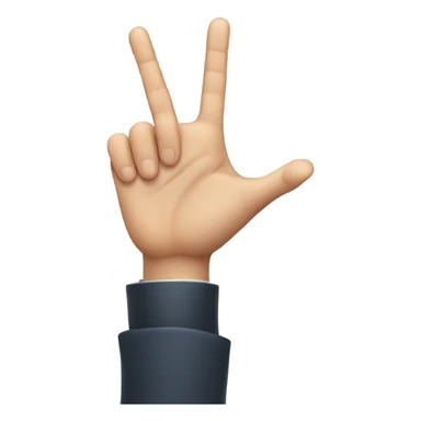 hand, finger pointing,back of the hand view sticker