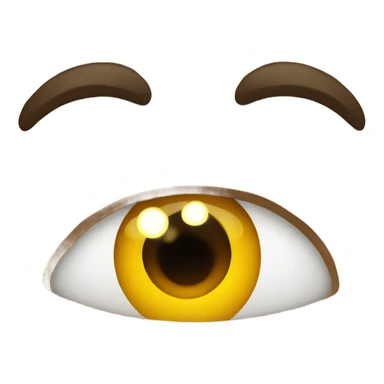 A face with twitching eye  sticker