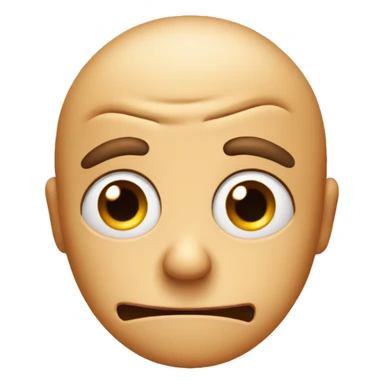 emoji face being weirdly disgusted sticker