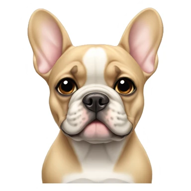 Fawn French Bulldog sticker