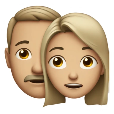 mom and dad crying sticker