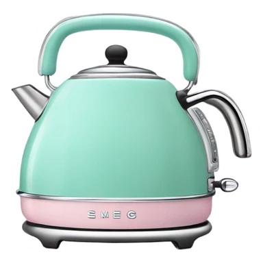 Smeg pastel kettle  sticker