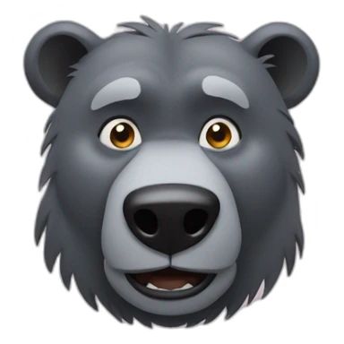 baloo from the jungle book sticker