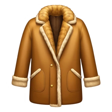 A luxurious fur coat sticker