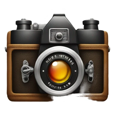 logo for a company that sells vintage cameras sticker