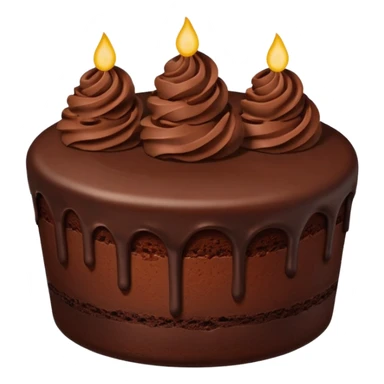 choc cake sticker