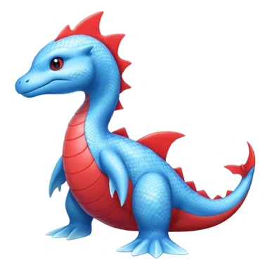 Salandit-Lapras-Salamence-hybrid-fusion (full body) sticker
