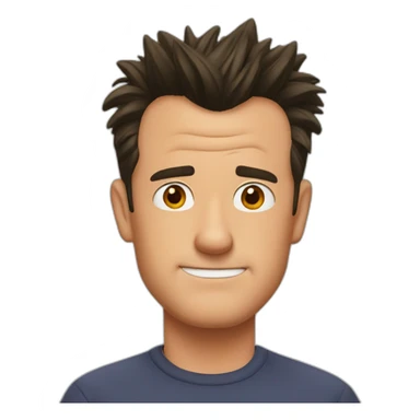 Chandler bing sticker