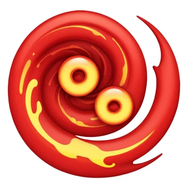 two sharingans sticker