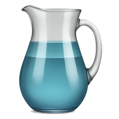 glass pitcher  sticker