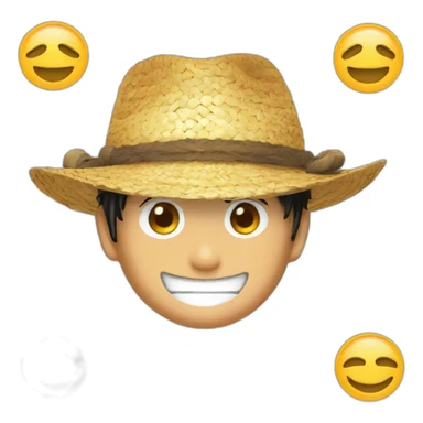 emojis-chapeau-de-paille-luffy sticker