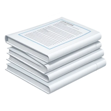 Pile of patent papers sticker
