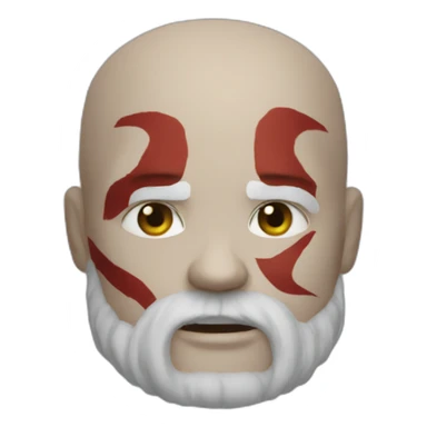 kratos god of war sticker
