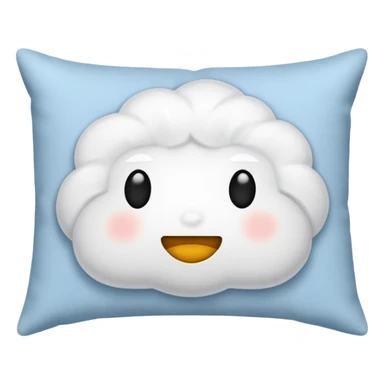 bed pillow  sticker