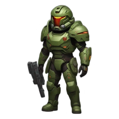 doom slayer sticker