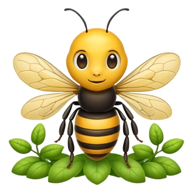 gardener bee sticker