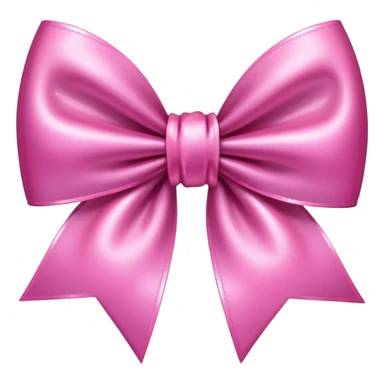 very sparkly bow pink sticker