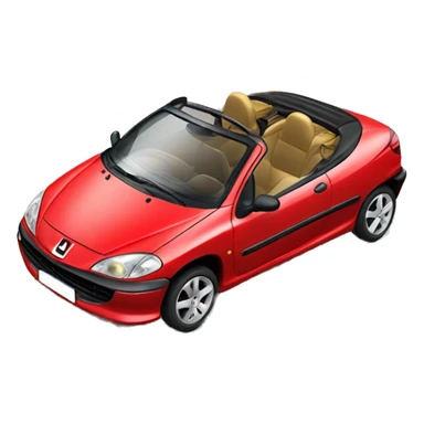 Peugeot 206 cc sticker