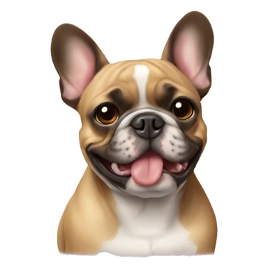French bulldog sticker