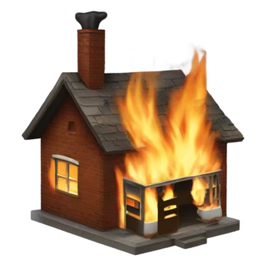 s’mores house fire sticker