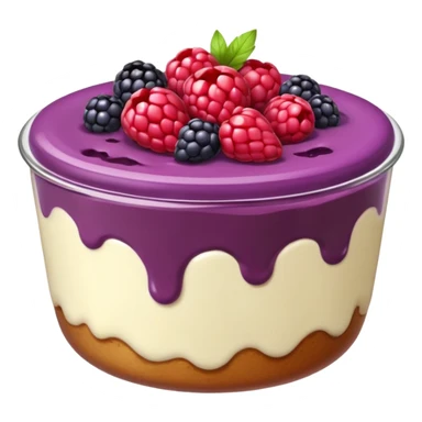 berry pudding sticker