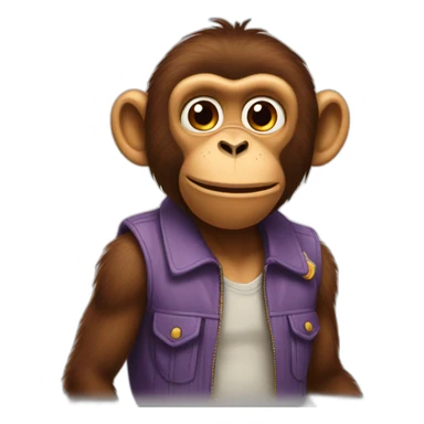 Monkey if dora  sticker