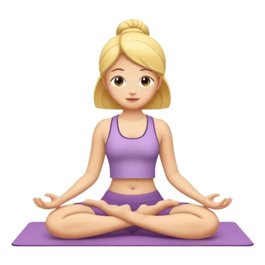 yoga sticker