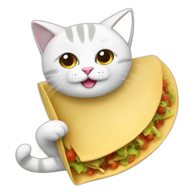 taco cat sticker