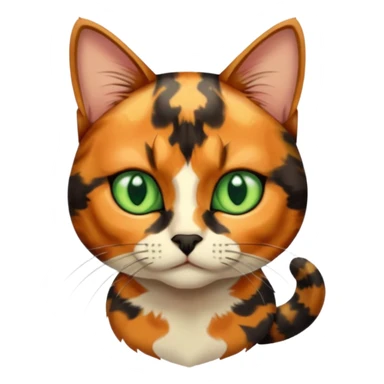 tortoiseshell cat sticker