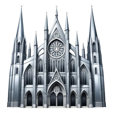 sorayama gothic cathedral sticker