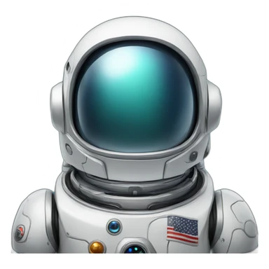 robot astronaut sticker