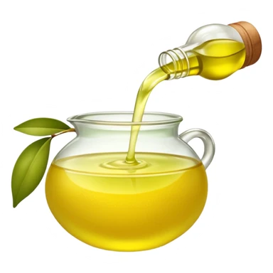 olive oil and lemon juice sticker