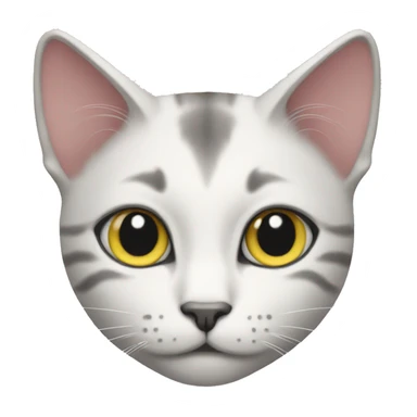 Nonbinary cat sticker