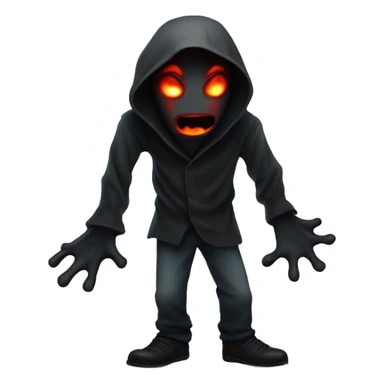 scary horror  sticker