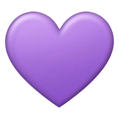 paper with emptu Hand drawn purple heart contour  with pencil sticker