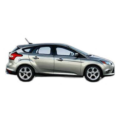 Ford Focus 3 2012 grise sticker