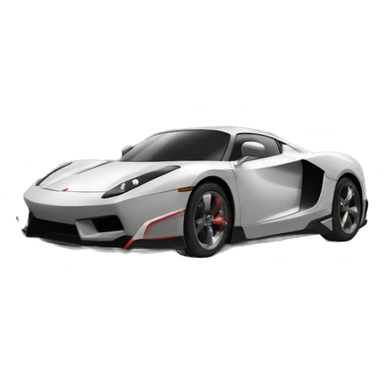 A suoer cool supercar sticker