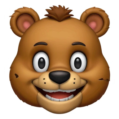 Make Freddy from fnaf sticker