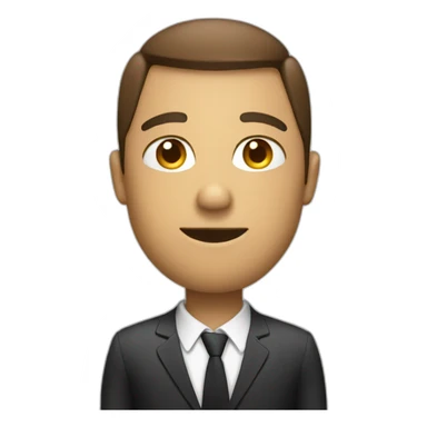 interviewing someone sticker