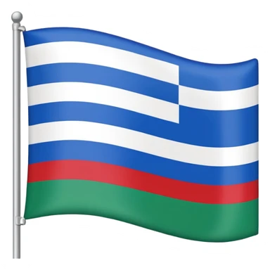 Flag dagestan sticker