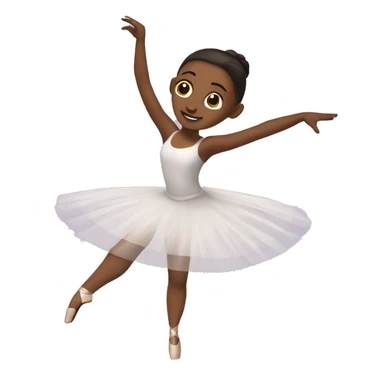Ballet pirouette sticker