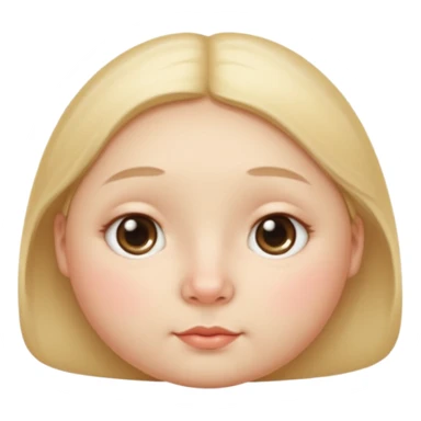 Short, rounded face

Puffy cheeks, high facial fat retention

Large, round or slightly drooped eyes

Small button nose

Soft, gentle aura sticker