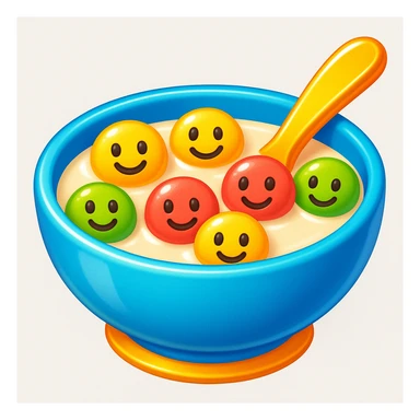 CEREALI EMOJI STYLE IPHONE sticker